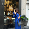 Electric Blue Maxi Dress