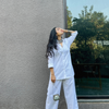 Shirt With Pants Coord Set