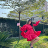 Preety In Pink Dress