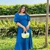 Blue Maxi Dress