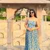 Blue Meadow Maxi Dress